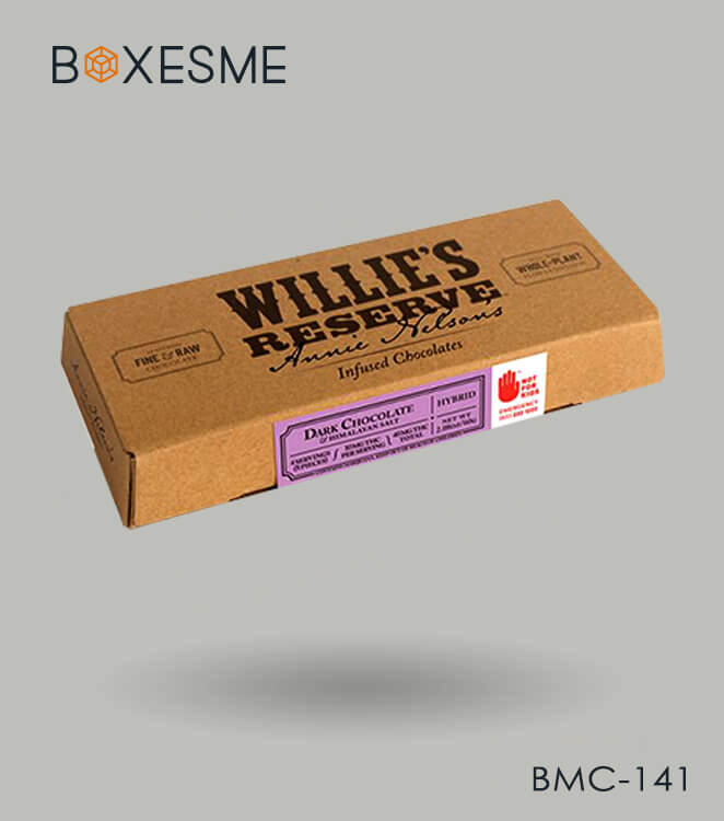 Custom Printed Cannabis Chocolate Boxes